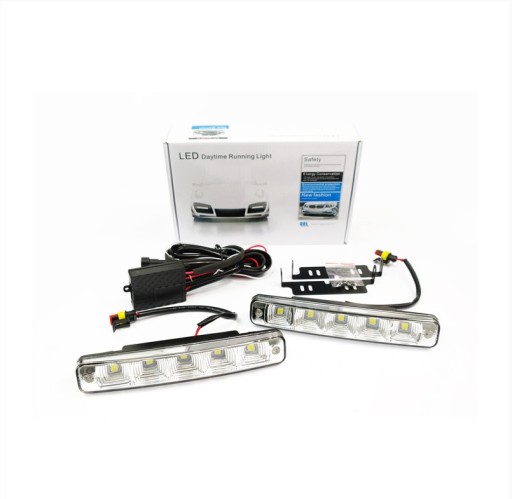 DRL-03 - Світлодіодні денні ходові вогні DRL алюмінієві сильні!