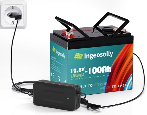 Літій-залізо-фосфатний акумулятор 12,8 в 100 ач bms lifepo4 акумулятор