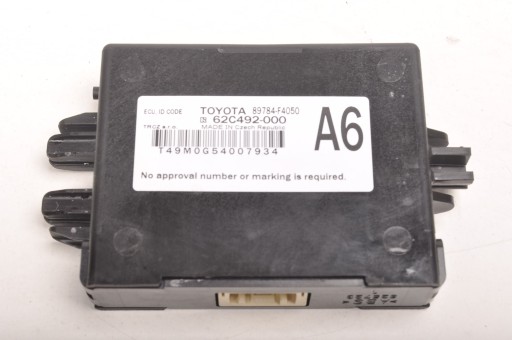 Toyota c-hr ii модуль контролера іммобілайзера 25r 89784-f4050