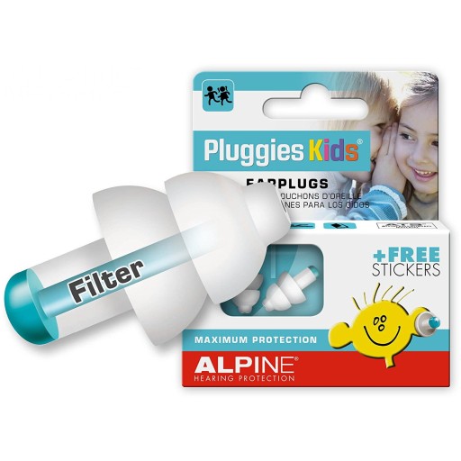 Дитячі навушники Alpine Kids білі