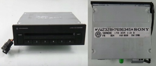 VW TOURAN LIFT 08 R CD-ЧЕЙНДЖЕР 1T0035110B