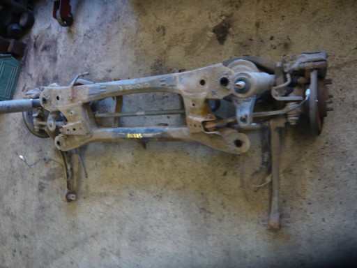 Задняя подвеска, балка, ось, комплект салазок с тележкой toyota auris