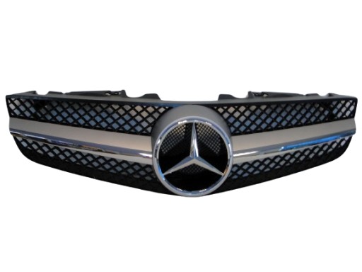 A2308802283 9776 - MERCEDES SL R230 230 LIFT AFTER LIFT Решітка СРІБНАЯ
