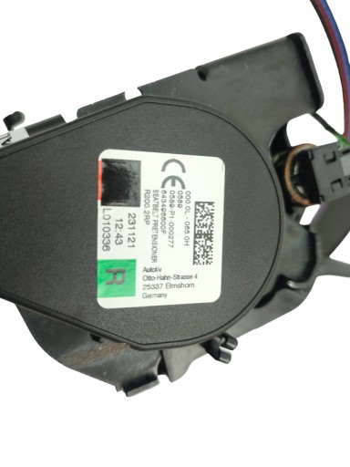 tension belt safety right rear part rear BMW F40 (2019-) 643496600F m-packet