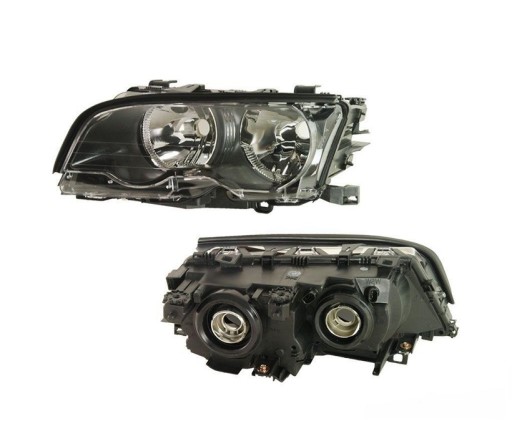 63126908224 - ФОНАРЬ ПЕРЕДНИЙ BMW 3 E46 КУПЕ/КАБРИО 05.99 - СПРАВА