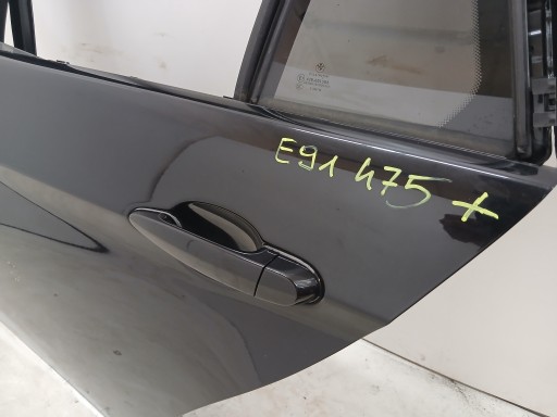 Tür links hinten BMW E91 475 BLACK SAPPHIRE BAV
