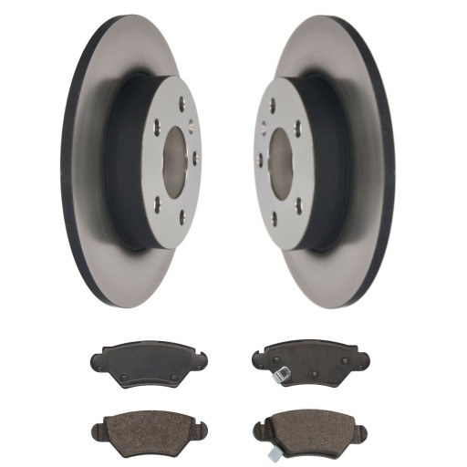 ДИСКИ КОЛОДКИ ЗАДНИЕ OPEL ASTRA G ZAFIRA A 5 БОЛТОВ