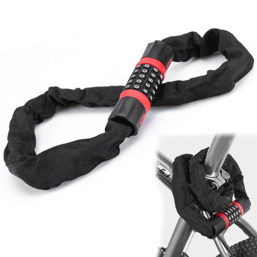 Замок для велосипеда Замок для колеса Ljknkt Замок для ланцюга велосипеда