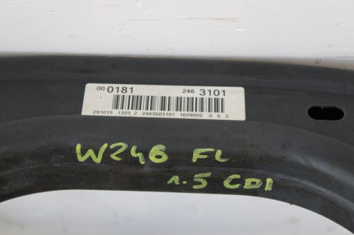 axle beam subframe rear subframe rear 2463503101 MERCEDES B-class W246 LIFT