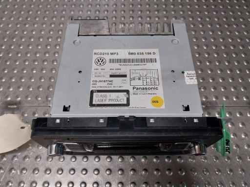 RADIO CD Fabrique Original 5M0035156D ALHAMBRA II SHARAN II 7N POLO V 6R