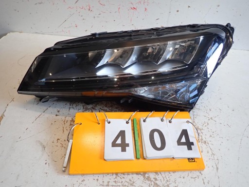 light front left SKODA SUPERB III LIFT 19 FULL LED