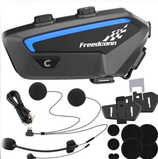 Домофон FREEDCONN FX BLACK conf 10 осіб до 2 км!