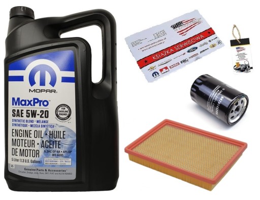 MOPAR 5W20 + ФІЛЬТРИ JEEP COMMANDER 3.7 07-08