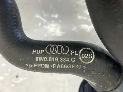 crijeva cijevčica vode AUDI A4 B9 8W A5 F5 2.0TDI 8W0819342B 8W0819334G OE