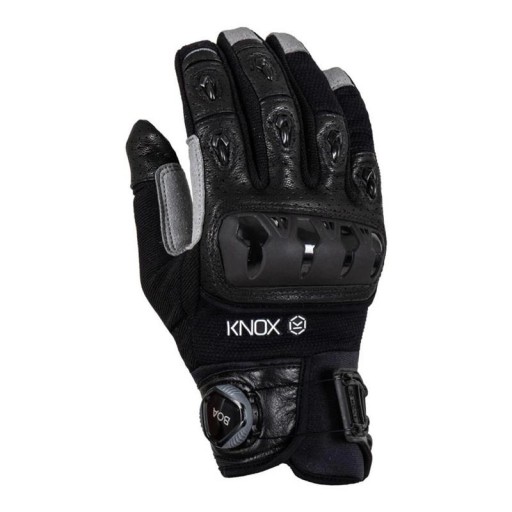 Мотоциклетні рукавички KNOX ORSA TEXTILE OR3 MK3 BLACK БЕЗКОШТОВНО