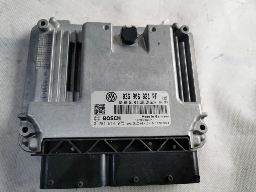Контролер двигуна vw caddy 03g906021pf 0281014075