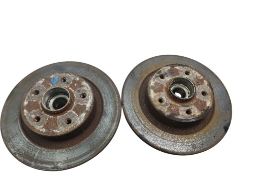 discs brake rear part KOMPLET RENAULT SCENIC II LIFT SREDNICA 280mm