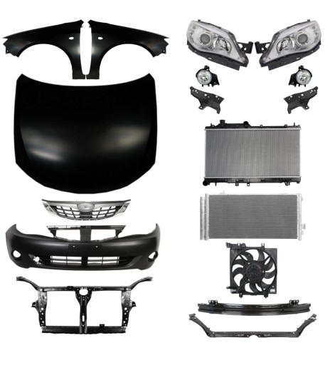 3835 - Subaru Impreza Sedan 08-12 Ремень бампера капота