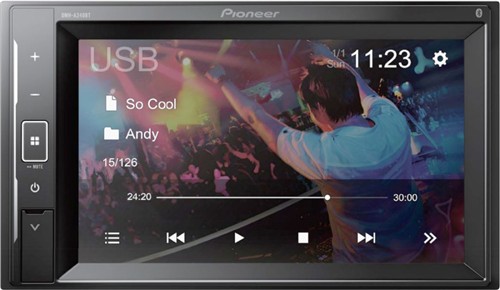 Радіо PIONEER DMH-A240bt Android WebLink USB FLAC