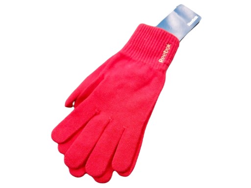Červené dámske rukavice Reebok K76126