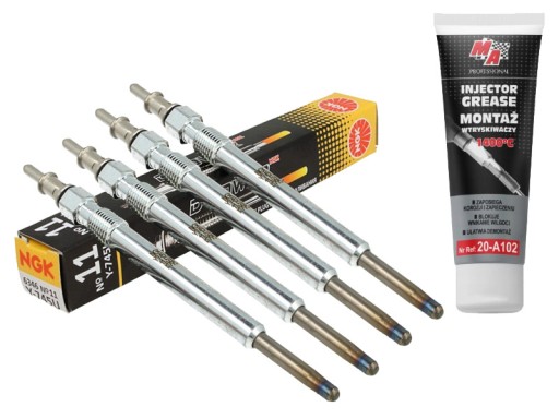 5× ngk 6346 свічка розжарювання