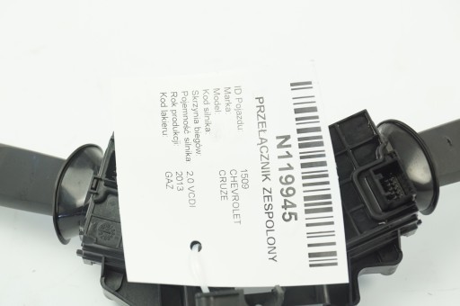 DEVIO LUCI TERGICRISTALLO TERGI CHEVROLET CRUZE 2.0 VCDI