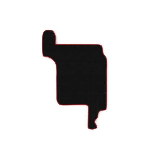 Велюровий килимок MAN TGX 09.07-F-CORE CMT07 RED