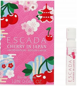 escada cherry in japan woda toaletowa 1.2 ml   