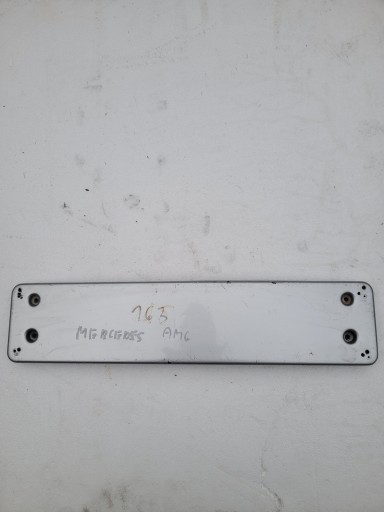 НАКЛАДКА НОМЕРНОГО ЗНАКА MERCEDES W163 AMG