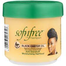 Sofn'free Black Castor Oil pre suchú pokožku hlavy