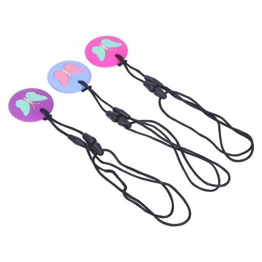 3 шт. Дитячі прорізувачі з візерунком із милим метеликом