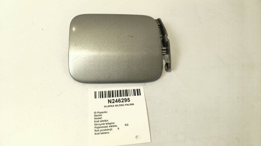 Volet trappe carburant Carburant SREBRNA 1H0010092J AUDI S8 D2