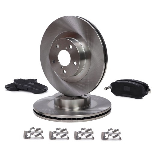 Диски колодки передні SUBARU