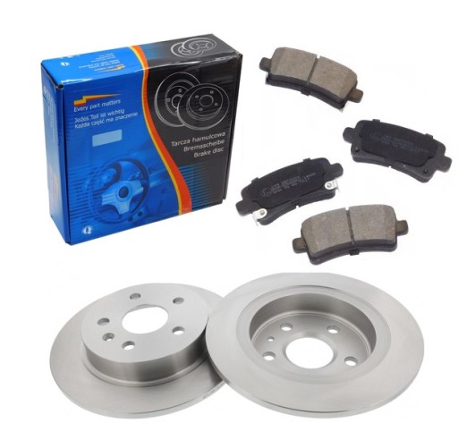 6051653 - Диски + колодки задні OPEL Insignia 292MM KRAFT