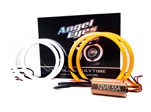 2w1 - Кольца Angel Eyes дневные указатели поворота VW GOLF 4