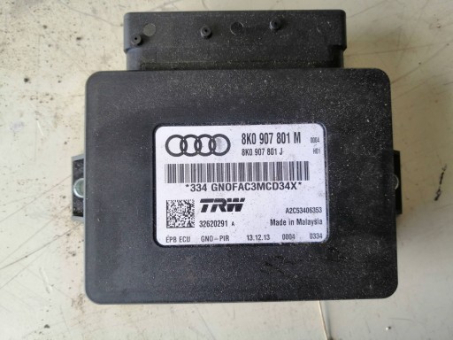Audi A5 8T 8F 2014 modul riadiaca jednotka elektrická brzda 8k0907801m
