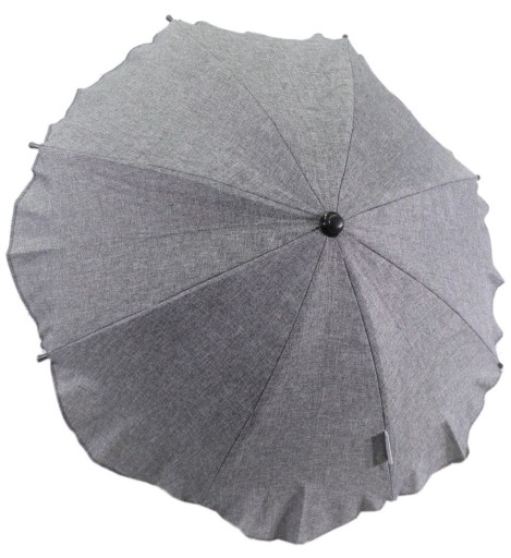 Парасолька до коляски Bebetto, 63 см, сірий