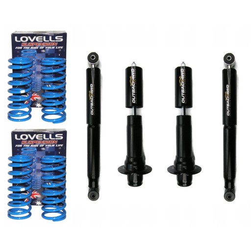 Ліфт підвіски +2 дюйми cherokee liberty kj lovells outback4wd середній