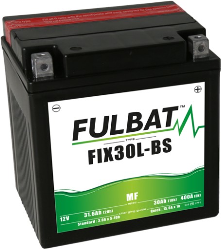Акумулятор FULBAT FIX30L-BS YIX30L-BS 31.5 Ah 400A