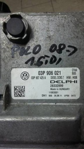 computer 03P906021 VW POLO 6R 08- 1.6 TDI