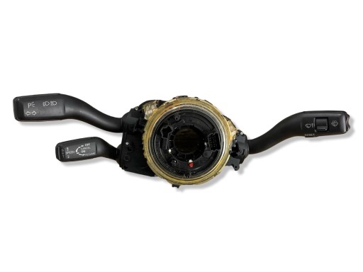 steering wheel levers and controls Audi A6 C6 2007 4E0953541A