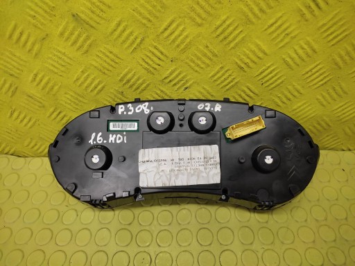 PEUGEOT 308 1.6 HDI dials ZEG 9665107480