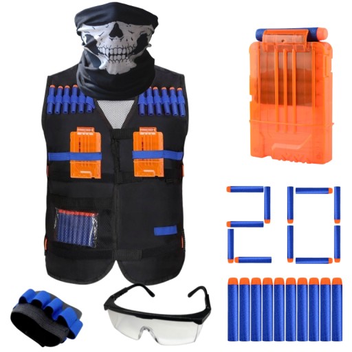 ЖИЛЕТ NERF З ДОДАТКОВИМИ АКСЕСУАРАМИ NERF