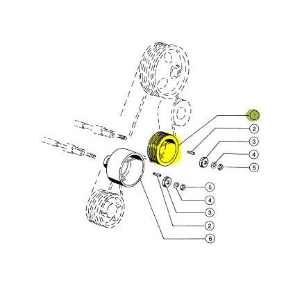 ШКИВ CLAAS JAGUAR ROW. 0771431