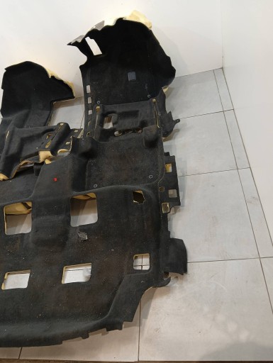 mats of the interior floor car carpet 4M Audi Q7 II (2015-2026) SQ7