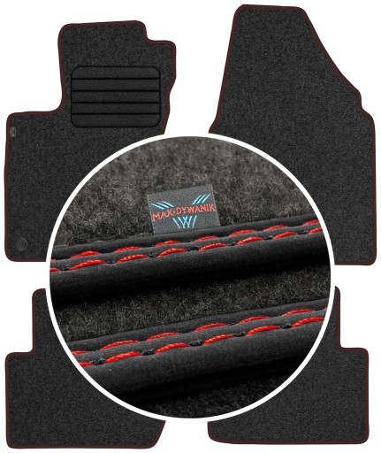 Nissan Qashqai I 2007-2013 Wycieraczki welurowe