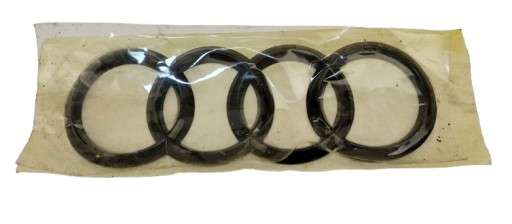 Значок audi a7 c7 4g, эмблема на крышке багажника, черный глянцевый