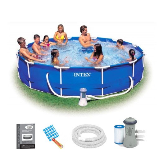 Круглий каркасний басейн Intex 305 х 305 див