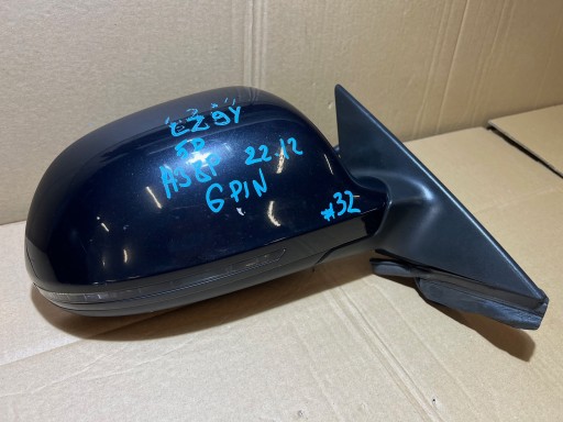 AUDI A3 8P 5D LIFT LZ9Y mirror right 6PIN