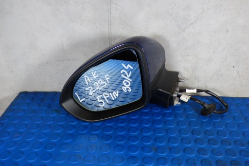 mirror left 5PIN 39176289 lakier Z23F sBDB original EUROPA OPEL ASTRA K V